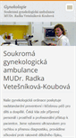 Mobile Screenshot of gynveko.cz